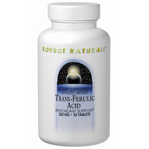 Comprar Source Naturals, Ácido Transferúlico, 250 mg, 30 tabletes