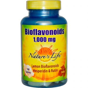 Comprar Nature's Life, Bioflavonoides, 1.000 mg, 100 Comprimidos