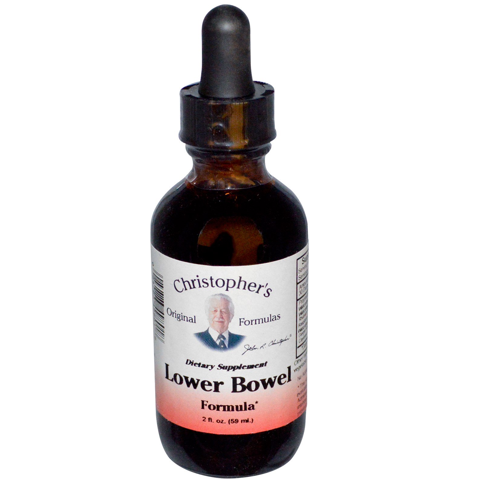 Comprar Christopher's Original Formulas, Fórmula do intestino inferior, 2 fl oz (59 ml)
