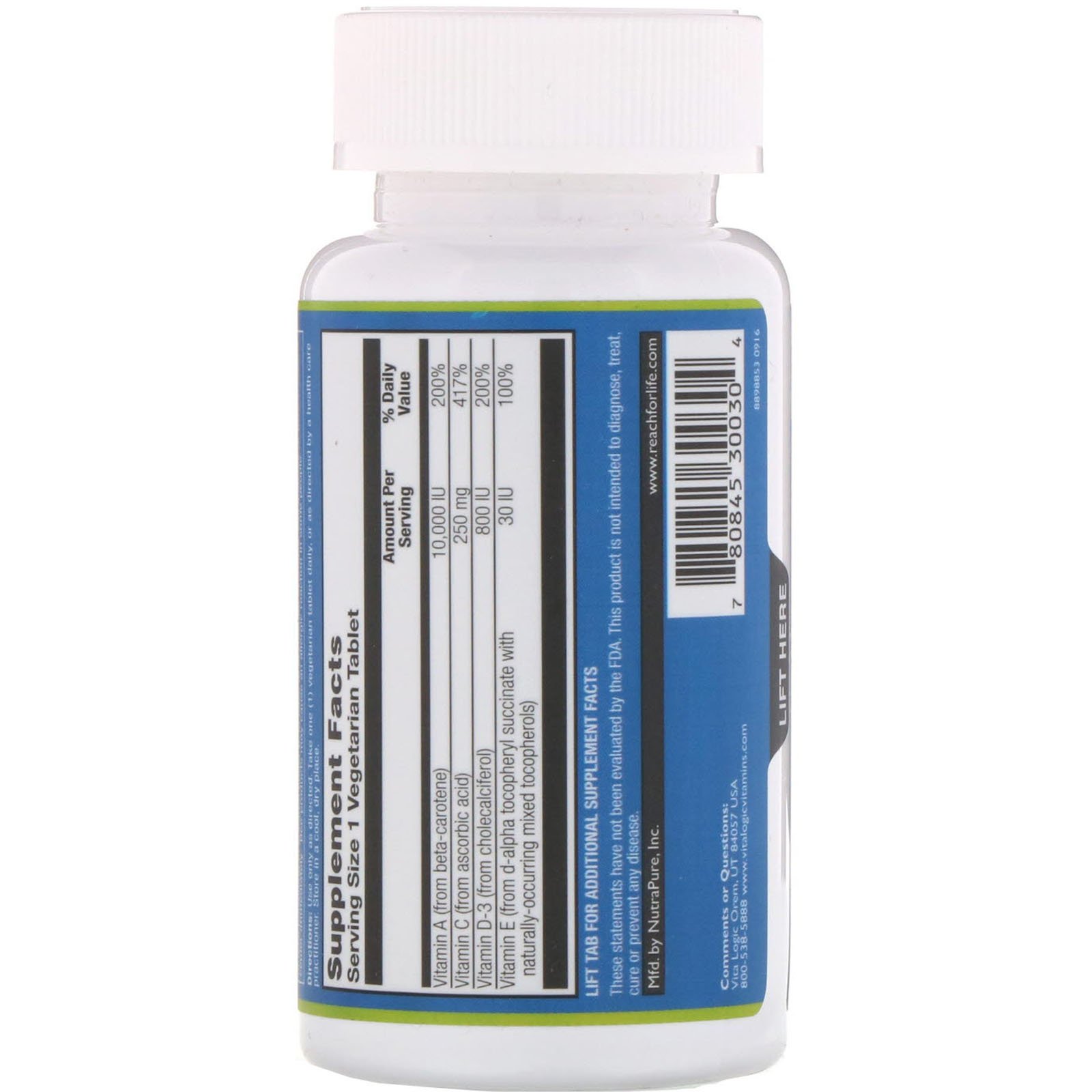 Comprar Vita Logic, Suplemento Daily Extra, 30 Comprimidos Vegetarianos - Imagem 2