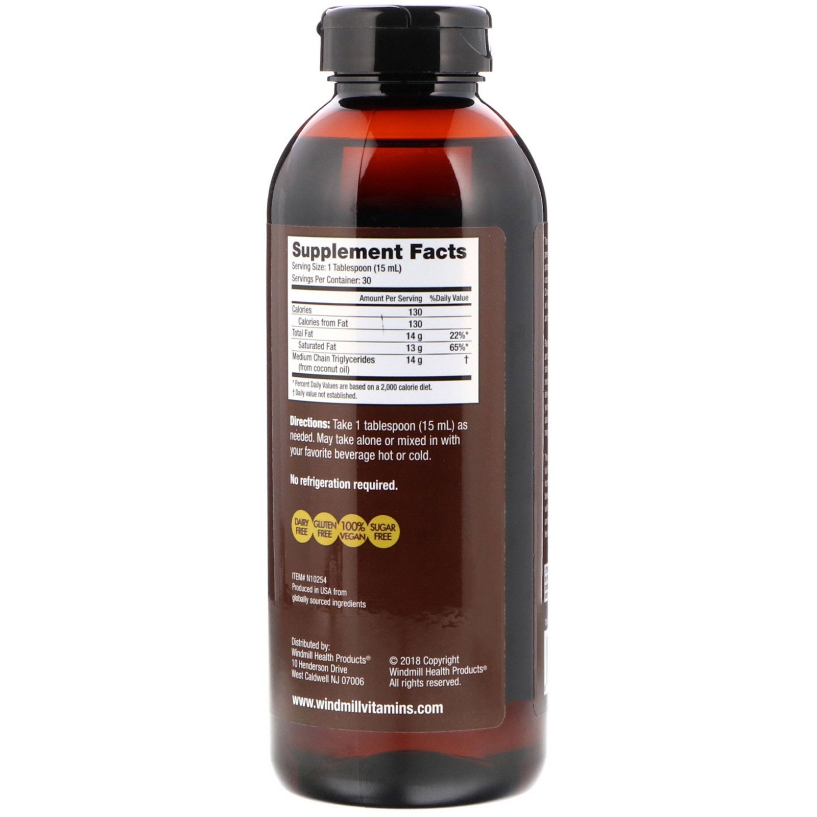 Comprar RAPIDFIRE, Óleo de MCT, sem sabor, 473 ml - Imagem 2