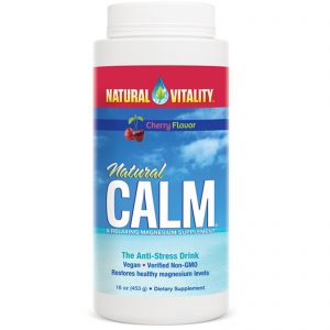 Comprar Natural Vitality, Natural Calm, Bebida Antiestresse, Sabor Cereja, 453 g (16 oz)