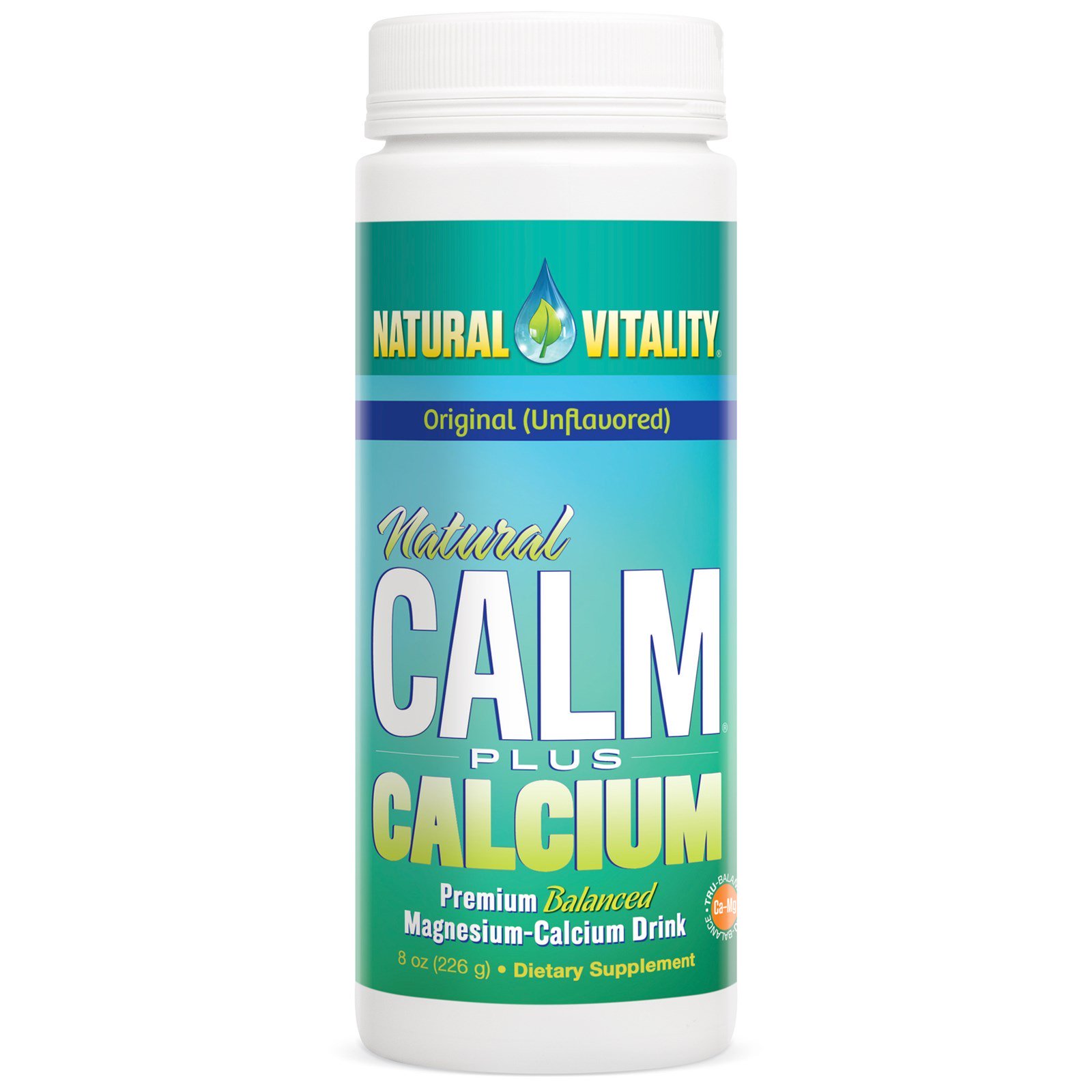 Comprar Natural Vitality, Natural Calm mais Cálcio, Original (Sem Sabor), 8 oz (226 g)