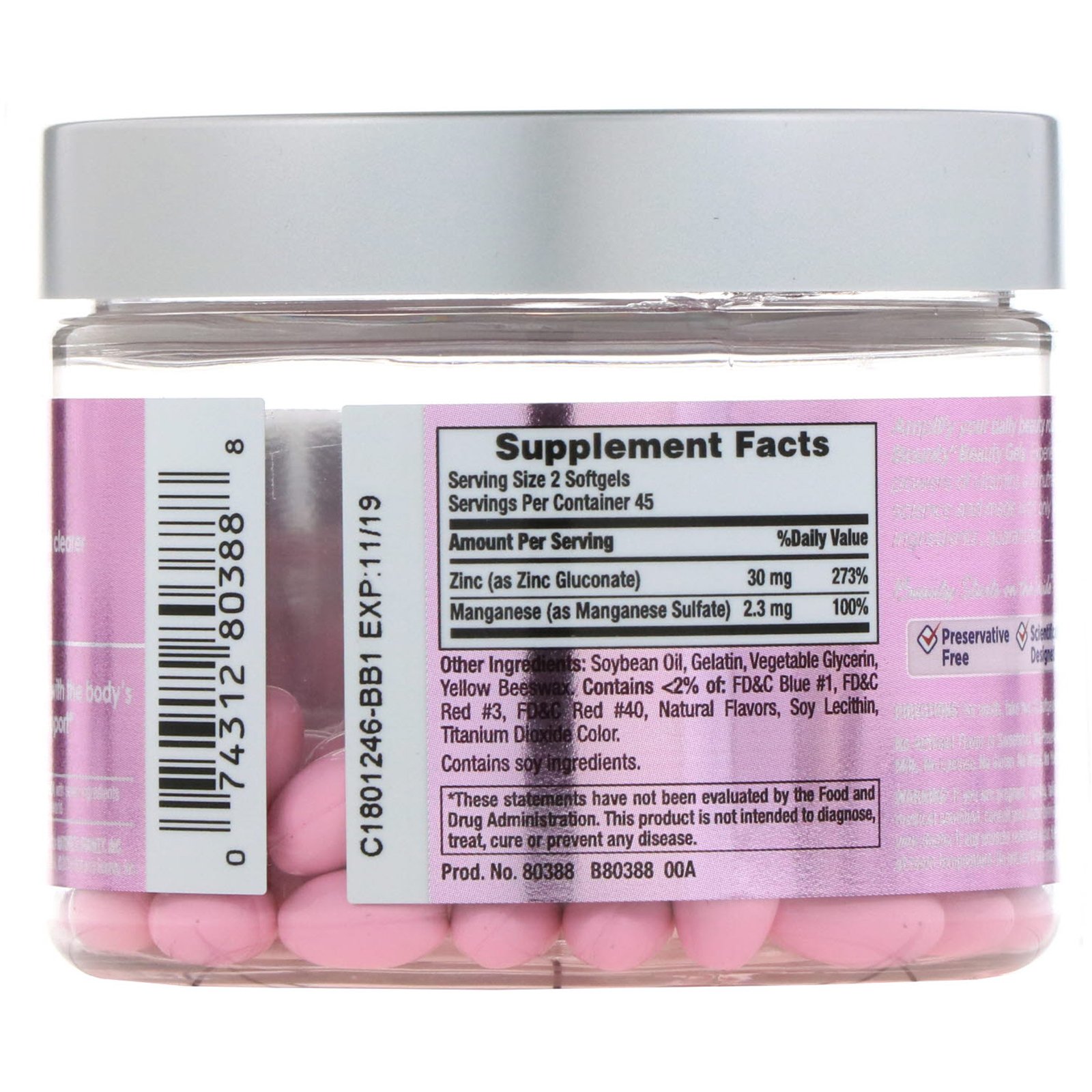 Comprar Nature's Bounty, ClearComplexion, 90 Cápsulas Gelatinosas - Imagem 2