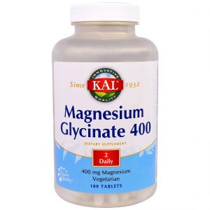 Comprar KAL, Glicinato de magnésio 400, 400 mg, 180 Comprimidos