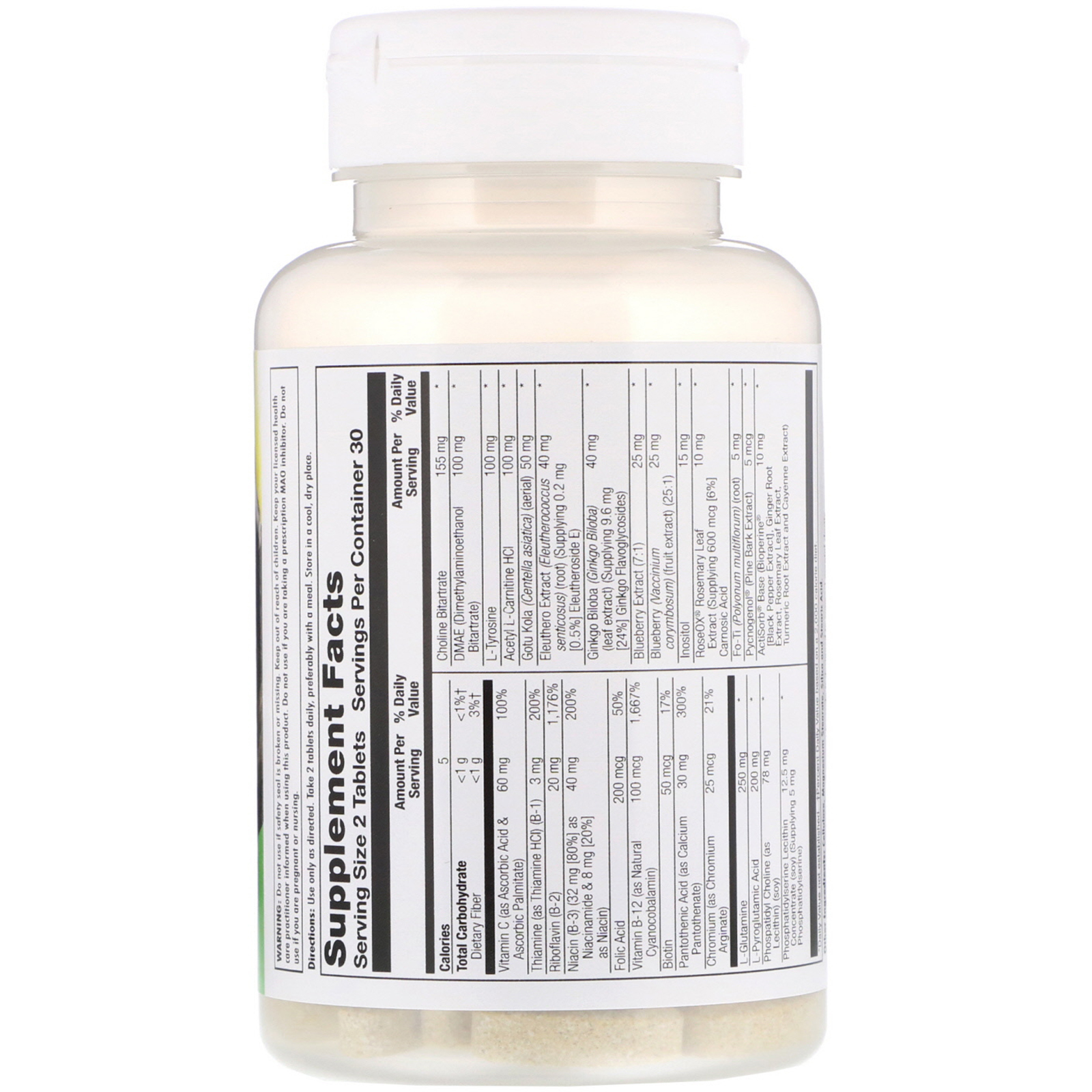 Comprar KAL, Deep Thought, Mental Clarity, 60 Tablets - Imagem 2