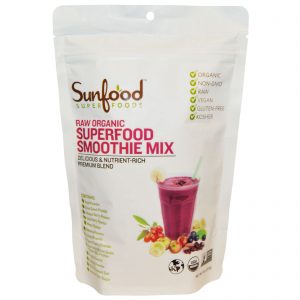 Comprar Sunfood, Mistura para Vitamina de Superalimentos Orgânicos Crus, 227 g (8 oz)