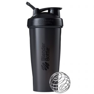 Comprar Blender Bottle, BlenderBottle Classic com Alça, Preta, 28 oz (828 ml)