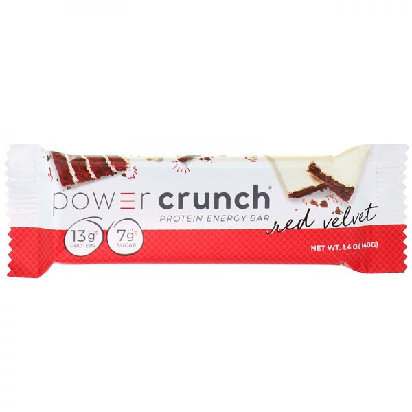 Comprar BNRG, Barra de Energia Power Crunch Protein, Veludo Vermelho, 12 Barras, 40 g (1,4 oz) cada - Imagem 4