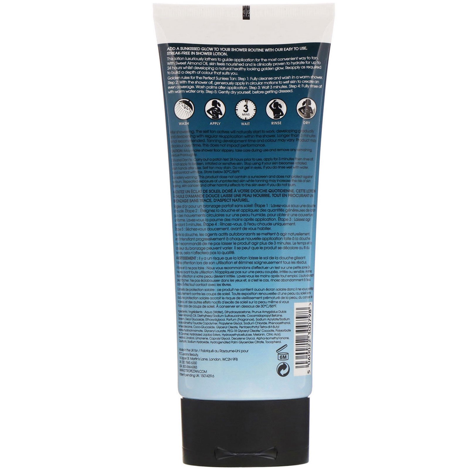 Comprar St. Tropez, Bronzeamento gradual, No chuveiro, Loção bronzeadora, Brilho dourado, Médio, 200 ml - Imagem 2