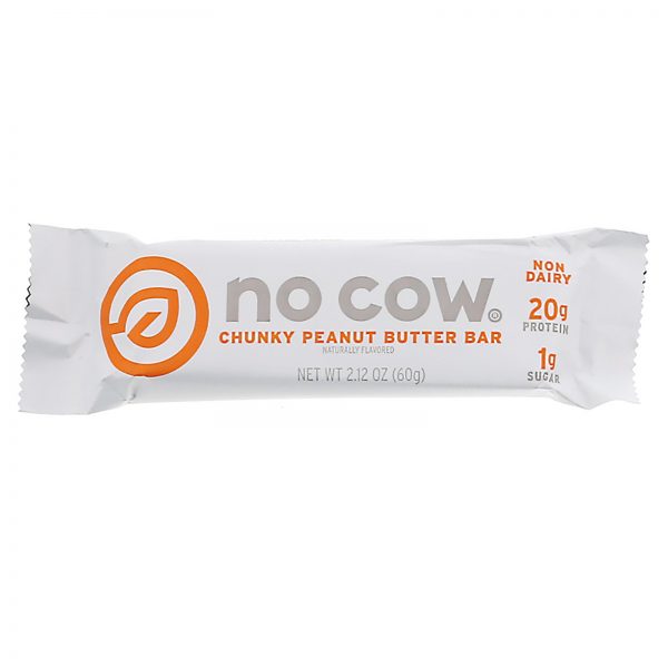 Comprar No Cow, Barra de Proteína, Manteiga de Amendoim com Pedaços, 12 Barras, 60 g (2,12 oz) Cada - Imagem 4