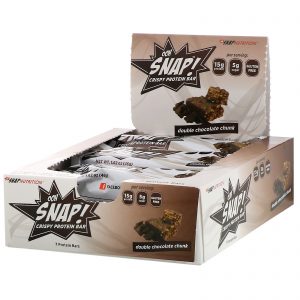 Comprar OOH Snap!, Barra de Proteína Crocante, Pedaços de Chocolate Duplo, 7 Barras, 46 g (1,62 oz) Cada