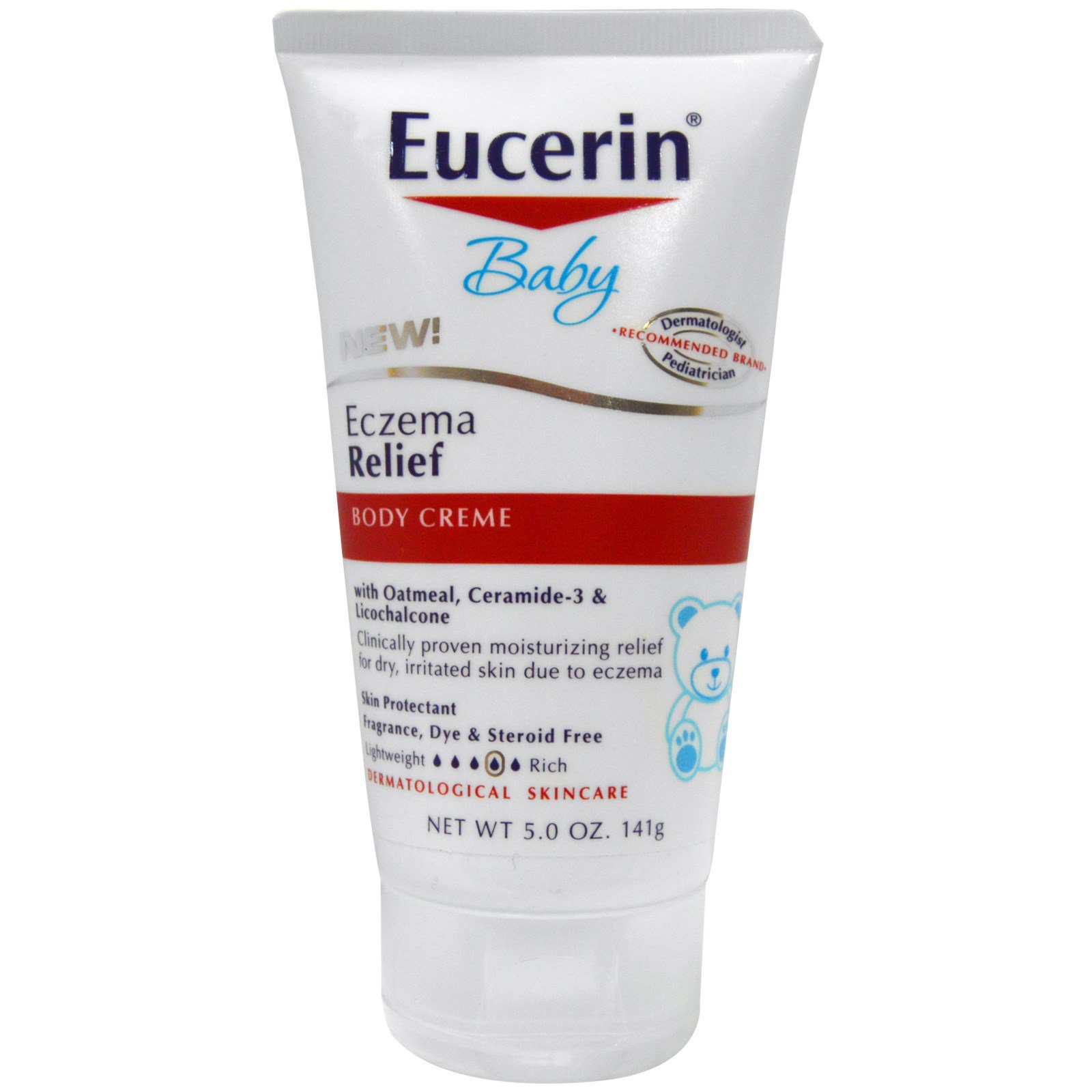 Comprar Eucerin, Para Bebês, Alívio para Assaduras, Creme para o Corpo, 5.0 oz (141g)