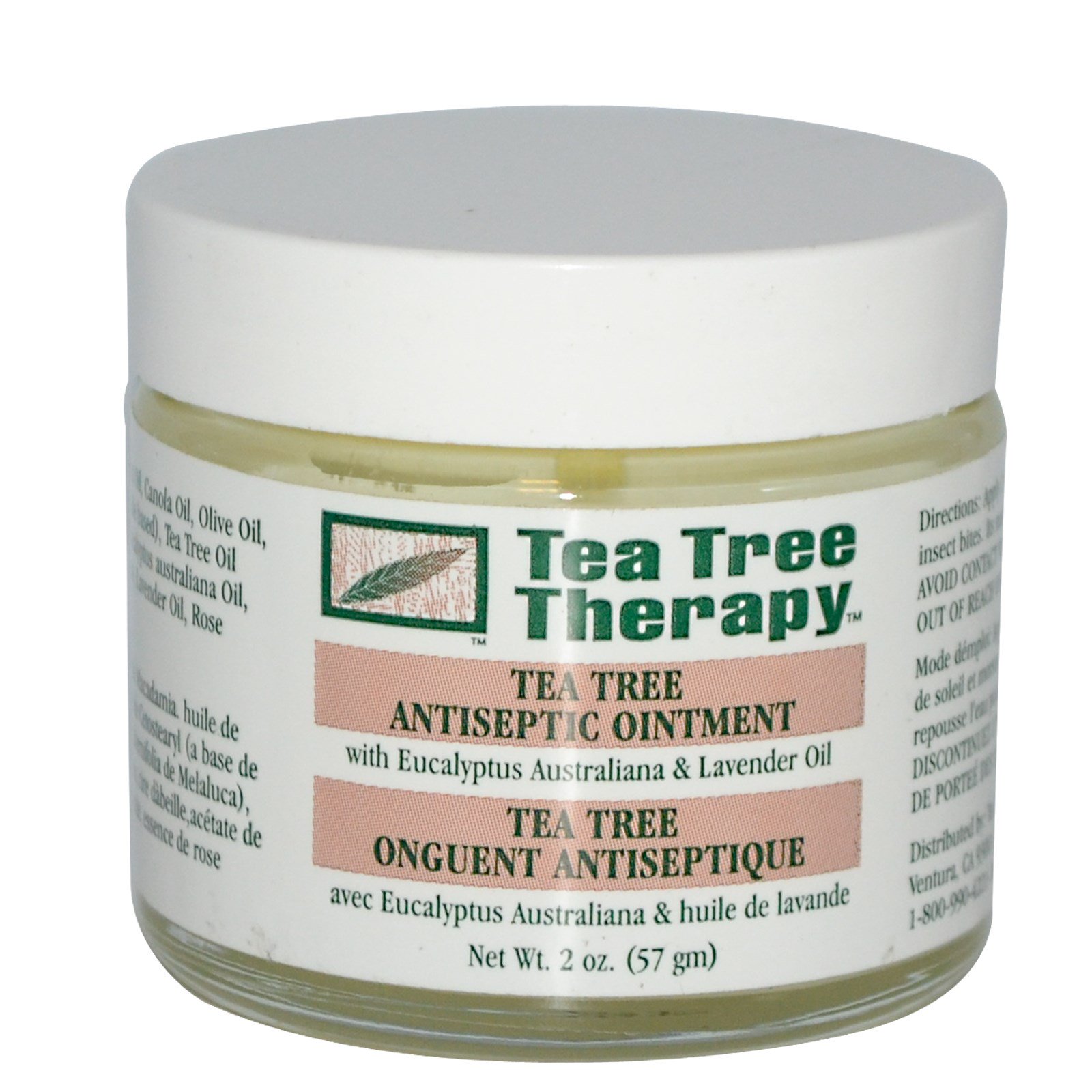 Comprar Tea Tree Therapy, Pomada Antisséptica de Melaleuca, 2 oz (57 g)