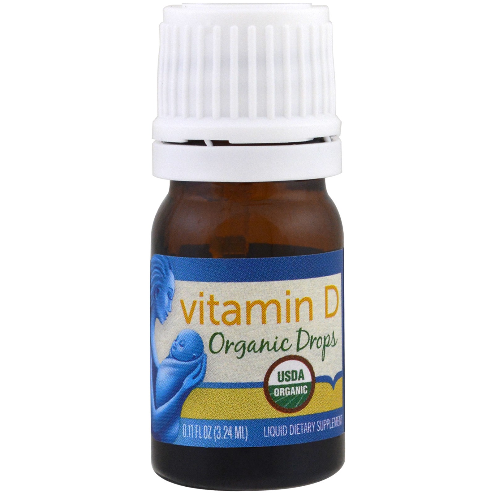 Comprar Mommy's Bliss, Vitamina D, Gotas Orgânicas, Recém-Nascido +, 3,24 ml (0,11 fl oz)