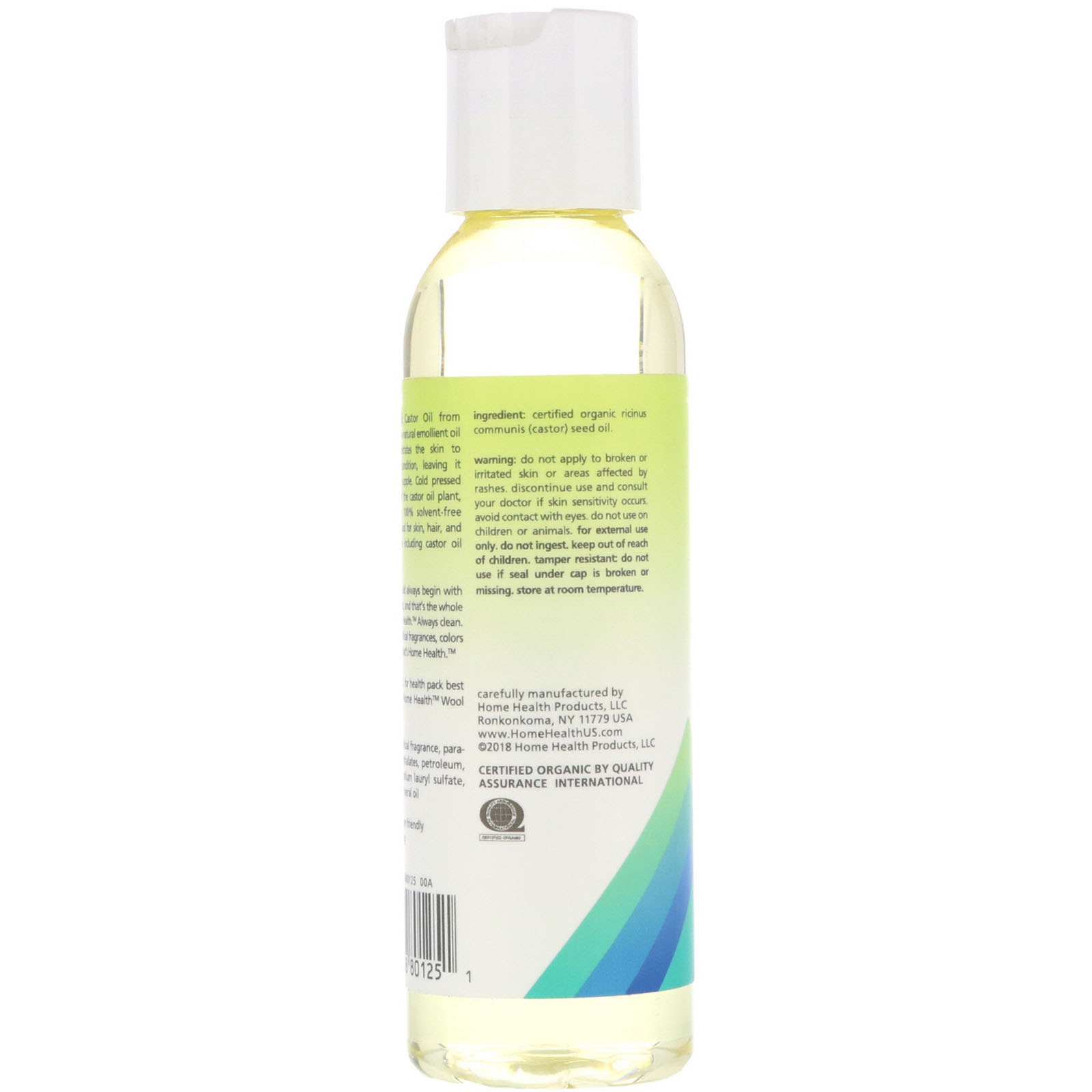 Comprar Home Health, Óleo de Rícino, 4 fl oz (118 ml) - Imagem 2