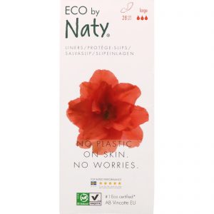 Comprar Naty, Protetores para Calcinha, Grande, 28 Unidades Ecológicas