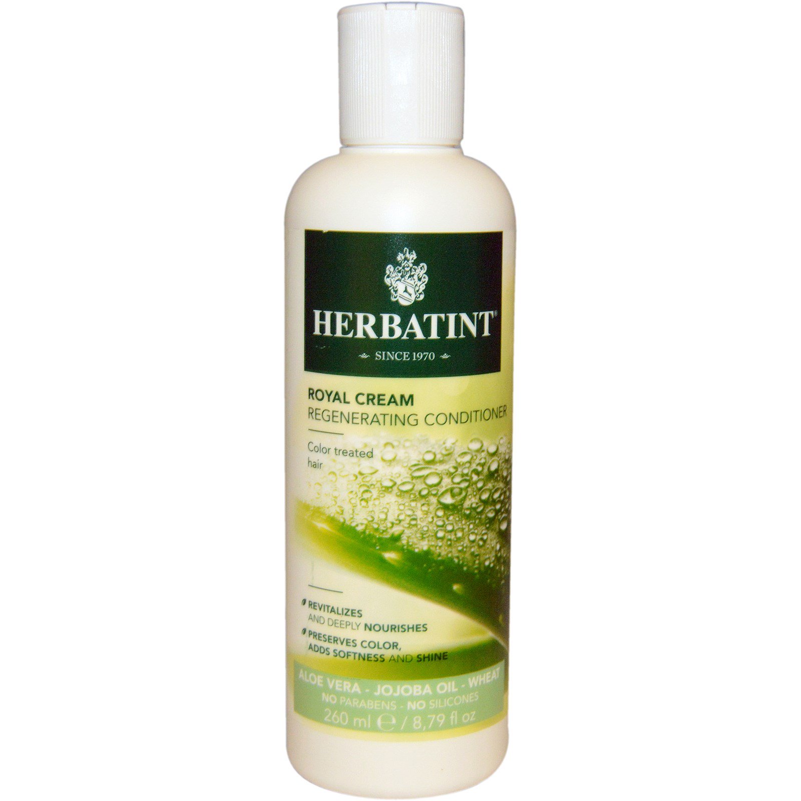 Comprar Herbatint, Condicionador Creme Real, Aloe Vera, Óleo de Jojoba, Trigo, 8.79 fl oz (260 ml)