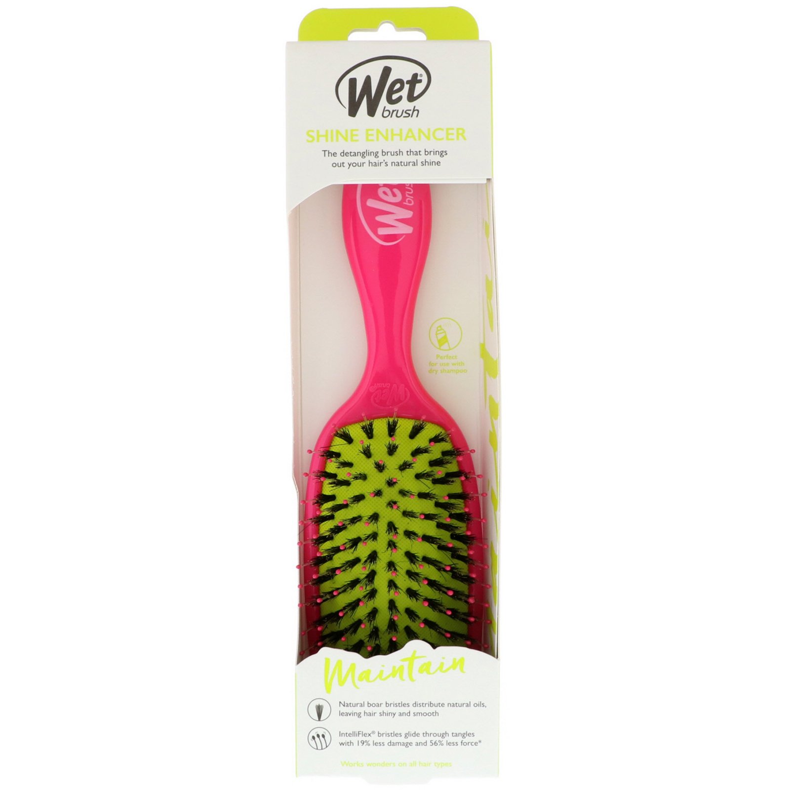 Comprar Wet Brush, Shine Enhancer Brush, Pink, 1 Brush - Imagem 2
