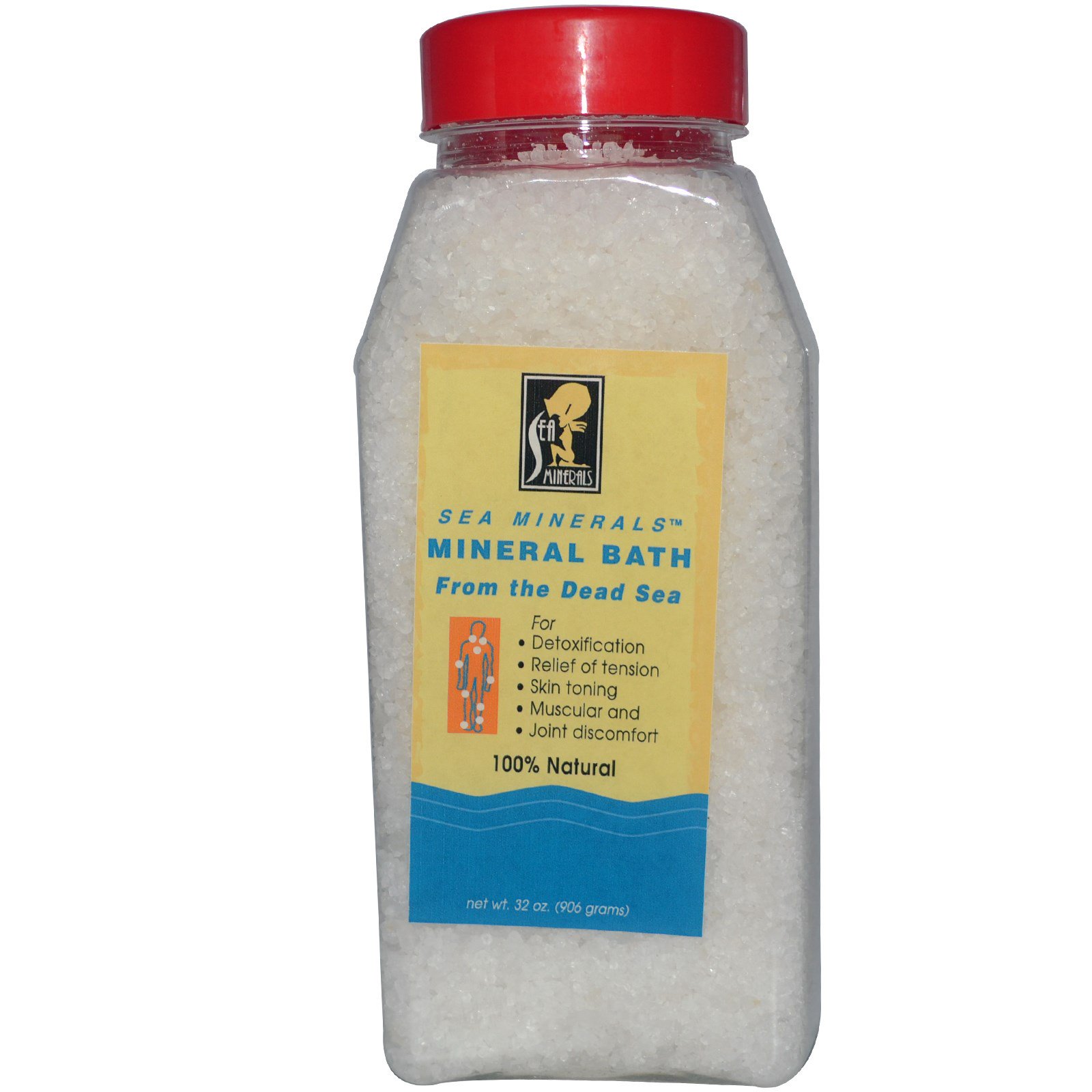 Comprar Sea Minerals, Sal de Banho Mineral, 906 g (2 lbs)