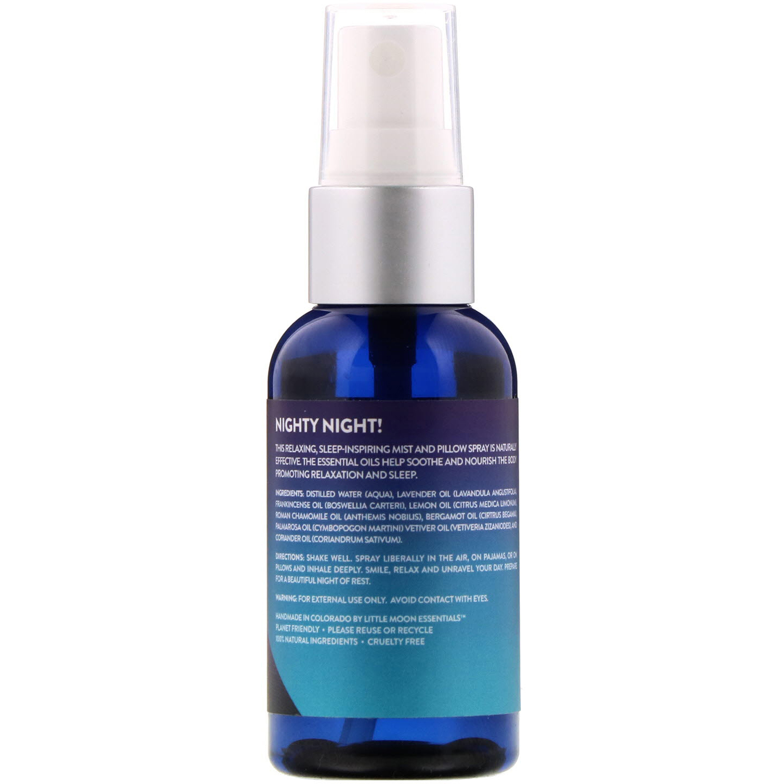 Comprar Little Moon Essentials, Sleep Comes Easy, Sleep-Inspiring Mist, 2 fl oz (60 ml) - Imagem 2
