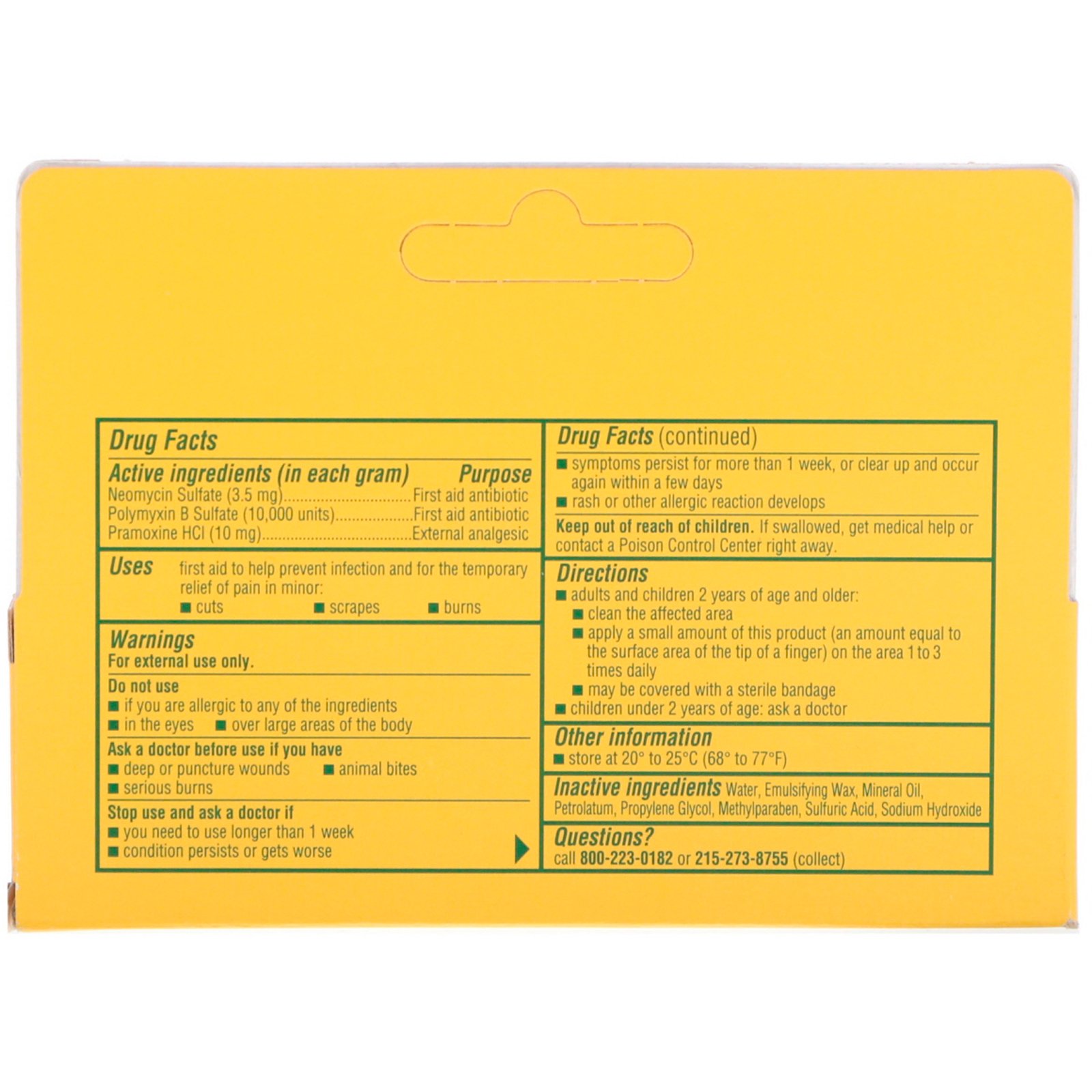 Comprar Neosporin, Creme de Dupla Ação, Creme para Alívio da Dor, 1 oz (28,3 g) - Imagem 3