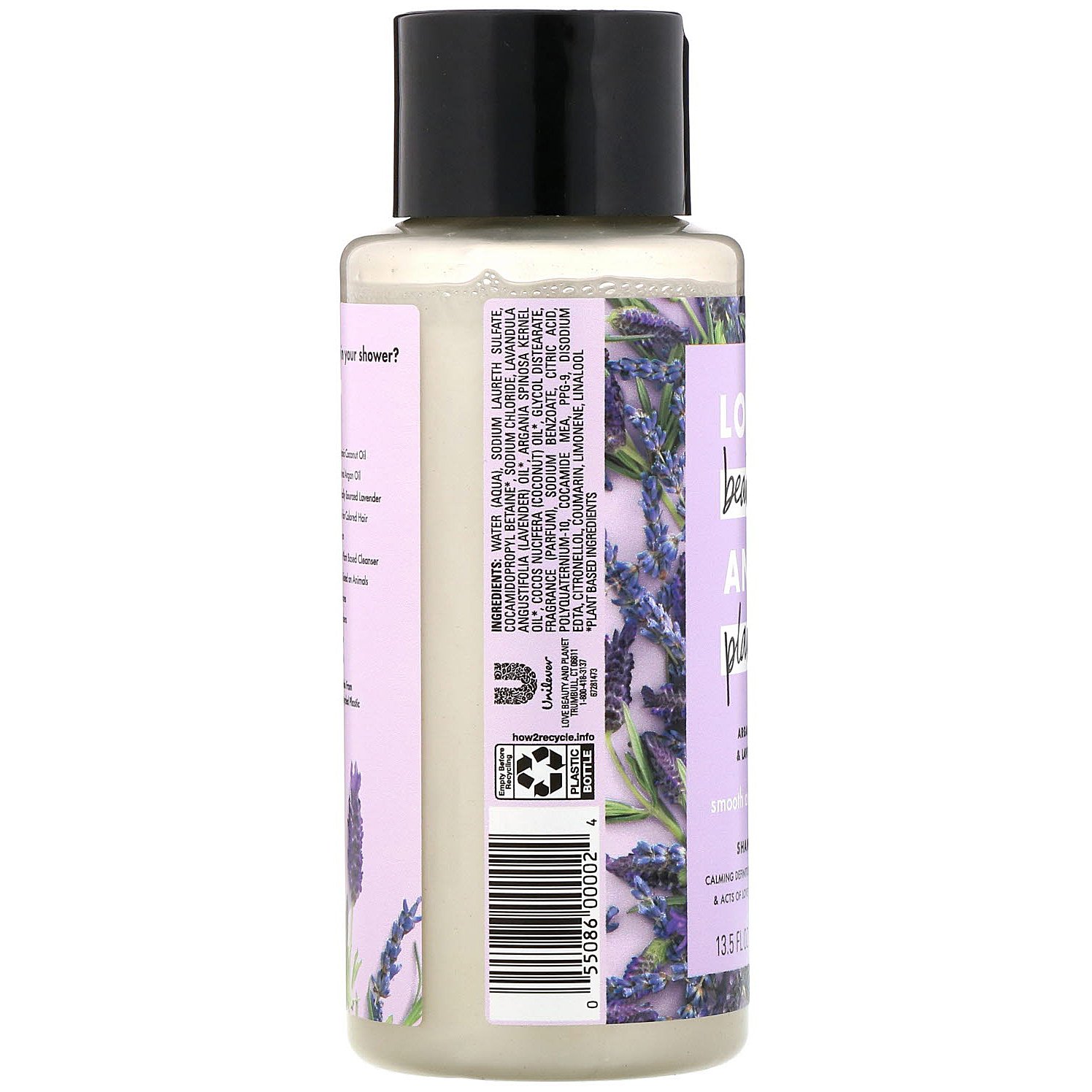 Comprar Love Beauty and Planet, Shampoo Smooth and Serene, óleo de argan e lavanda, 400 ml - Imagem 2