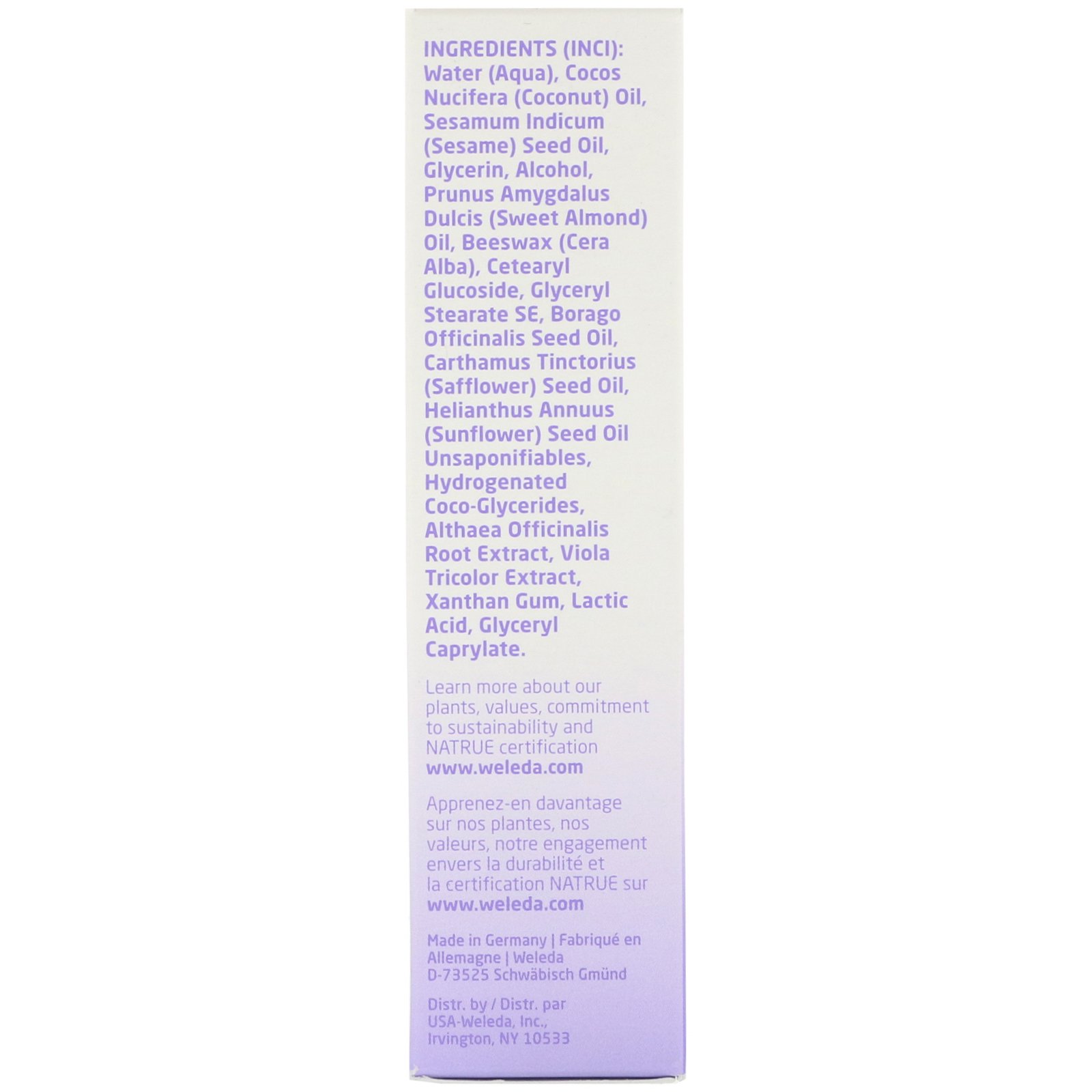 Comprar Weleda, Creme Facial para Peles Sensíveis de Bebês, 50 ml (1,7 fl oz) - Imagem 2