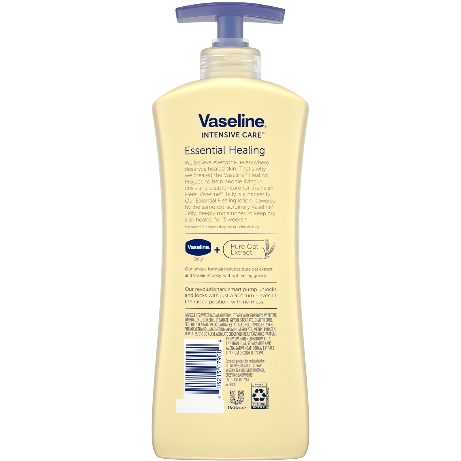 Comprar Vaseline, Intensive Care, loção para o corpo Essential Healing, 600 ml - Imagem 2