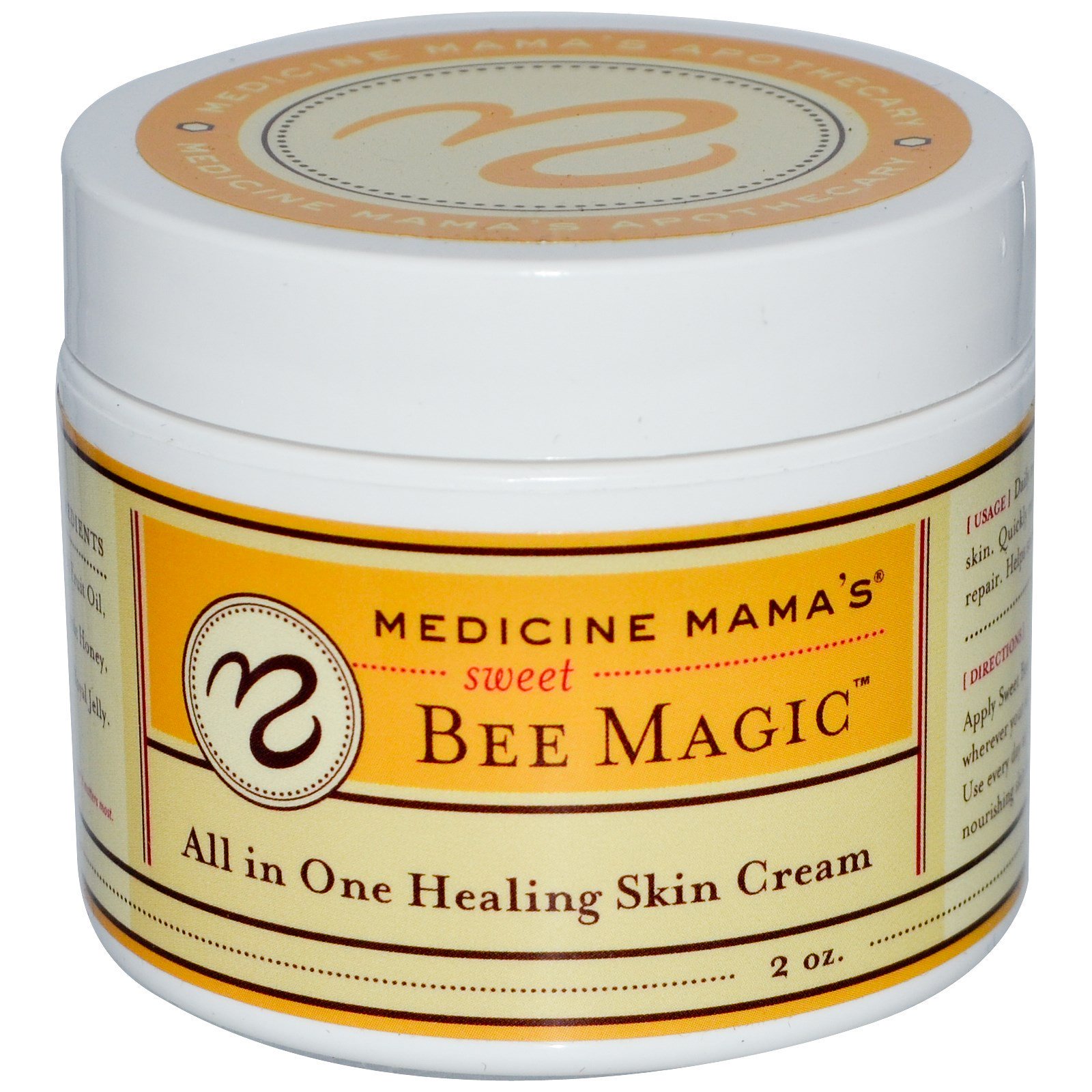 Comprar Medicine Mama's, Doce Magia da Abelha, Tramento de Pele Tudo em um Só Creme, 2 oz