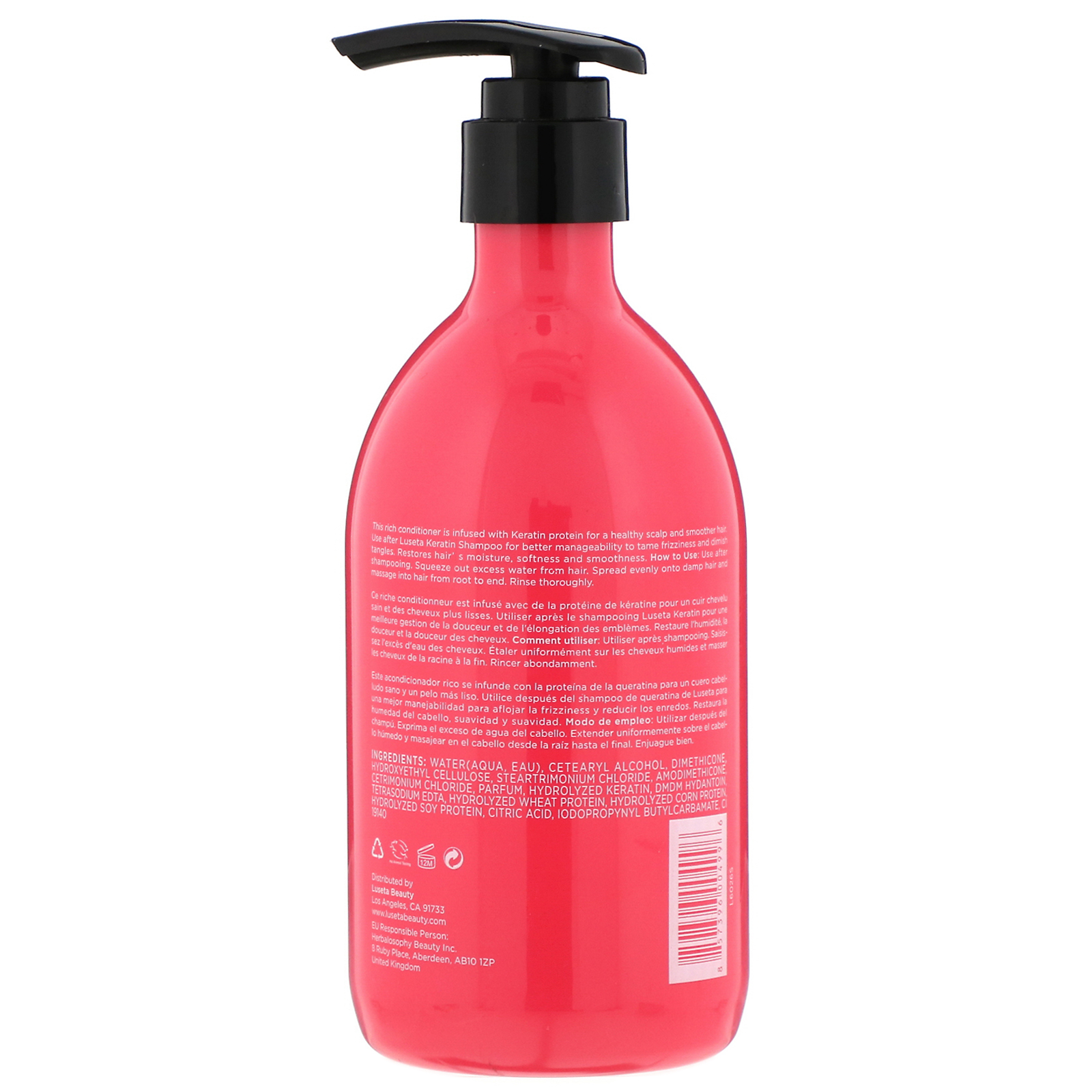 Comprar Luseta Beauty, Queratina, Condicionador, 500 ml (16,9 fl oz) - Imagem 2