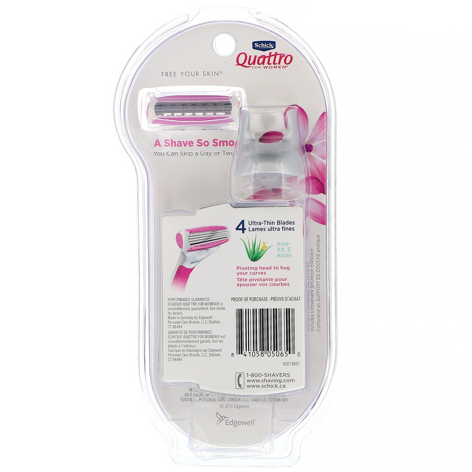 Comprar Schick, Quattro para mulheres, 1 lâmina, 4 cartuchos - Imagem 2
