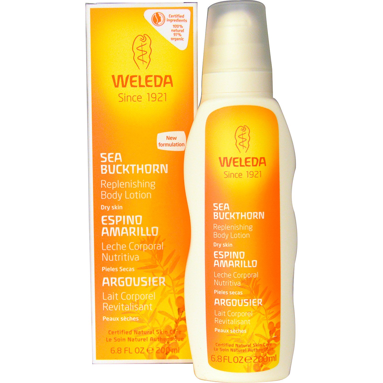Comprar Weleda, Loção renovadora para o corpo, espinheiro marítimo, 6,8 fl. oz. (200 mL)