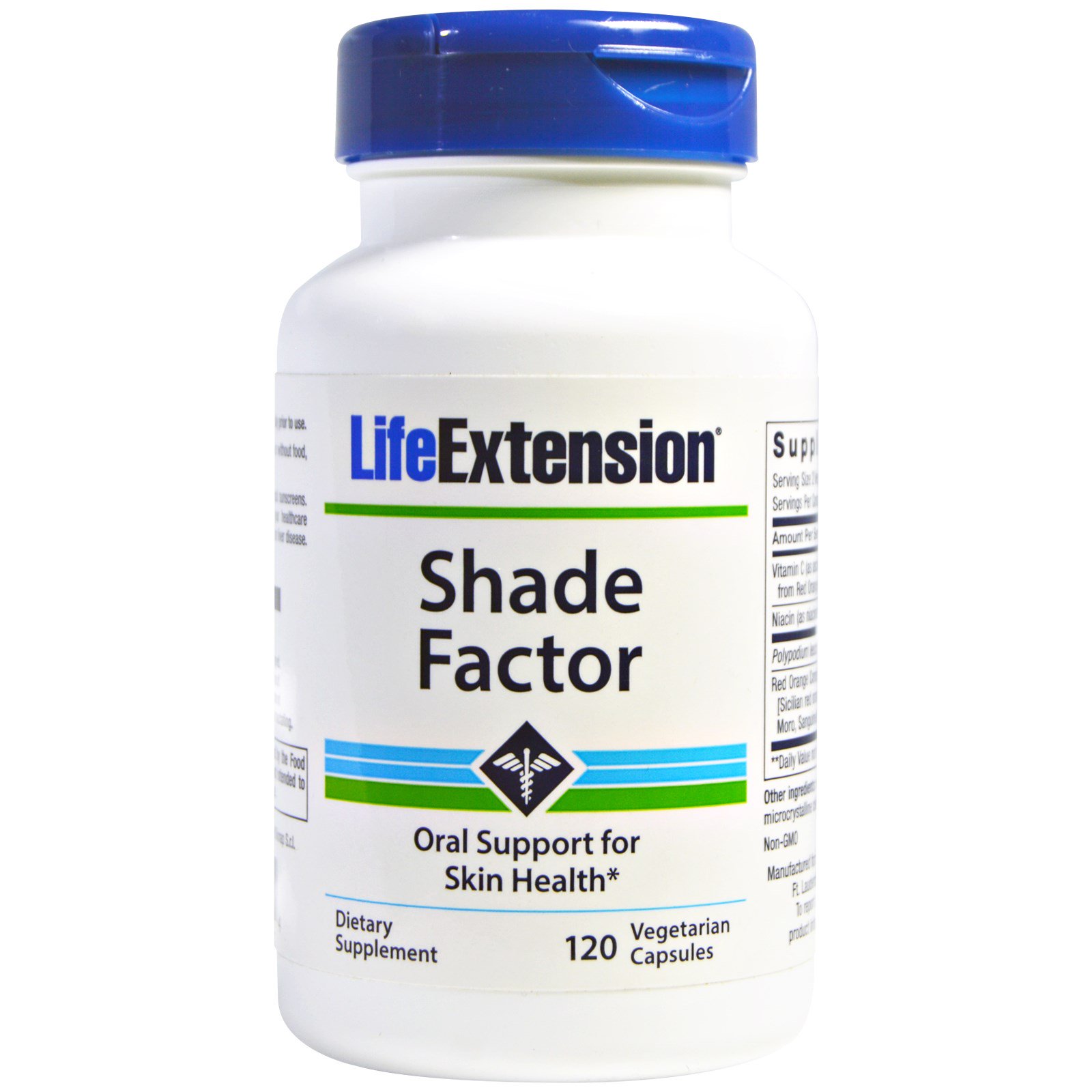 Comprar Life Extension, Shade Factor, 120 Cápsulas Vegetais