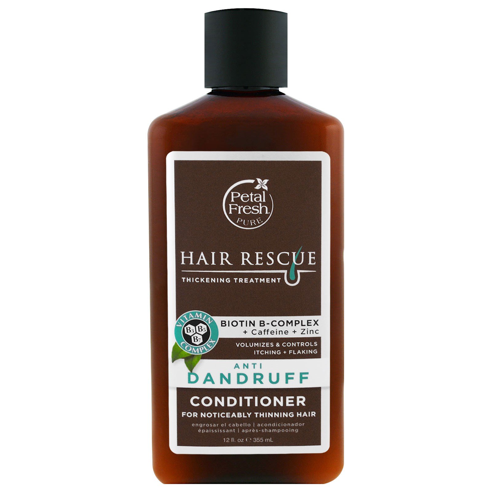 Comprar Petal Fresh, Pure, Recuperação Capilar, Condicionador de Espessamento, Anticaspa, 12 fl oz (355 ml)