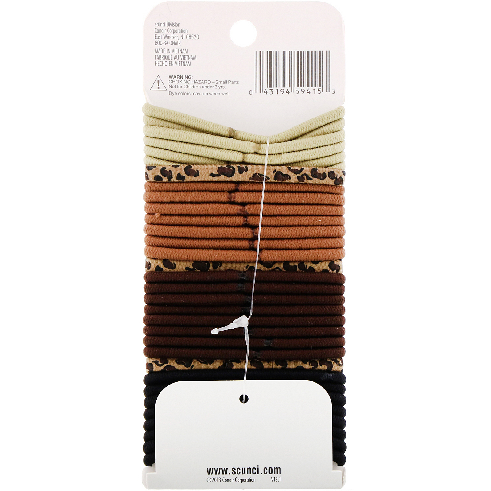 Comprar Scunci, Elásticos No Damage, conforto clássico, mantêm os cabelos presos o dia todo, 32 peças - Imagem 2