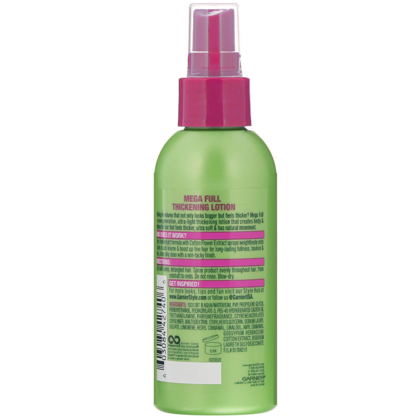 Comprar Garnier, Fructis Style, Mega Full, Loção espessante, 145 ml - Imagem 2