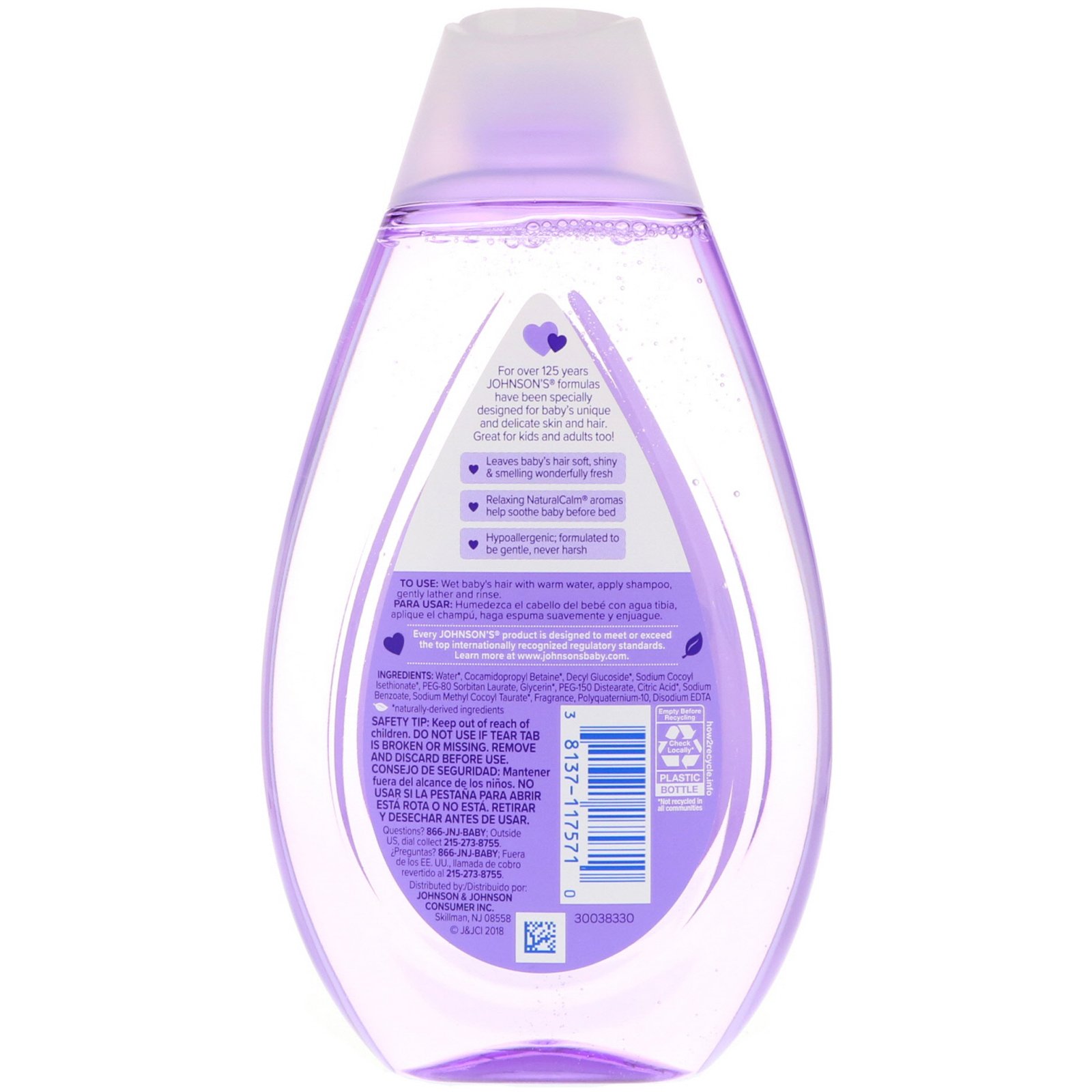 Comprar Johnson & Johnson, Calming Shampoo, 13.6 fl oz (400 ml) - Imagem 2
