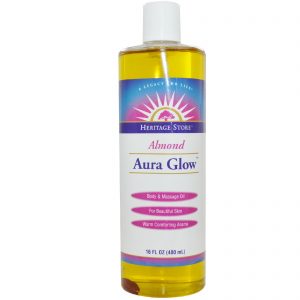 Comprar Heritage Store, Aura Glow, Amêndoa, 16 fl oz (480 ml)