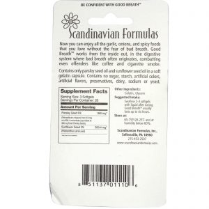 Comprar Scandinavian Formulas, Boa Respiração, 60 Softgels