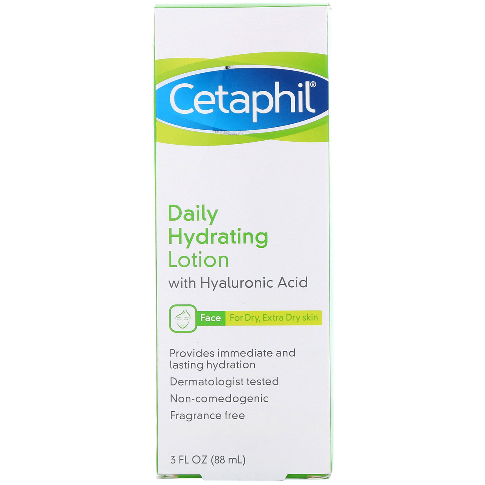 Comprar Cetaphil, Loção hidratante diária com ácido hialurônico, 88 ml - Imagem 2