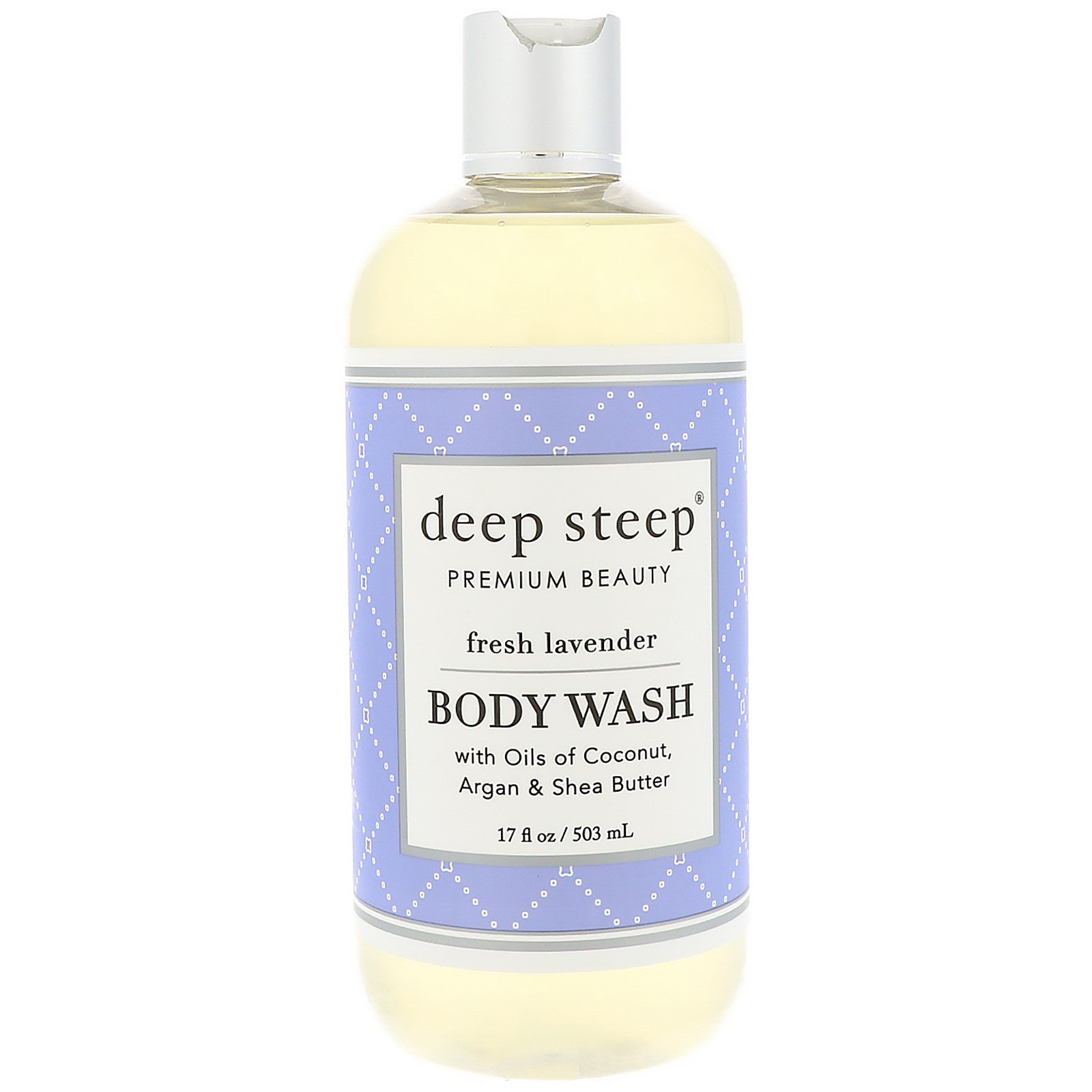 Comprar Deep Steep, Body Wash, Fresh Lavender, 17 fl oz (503 ml)