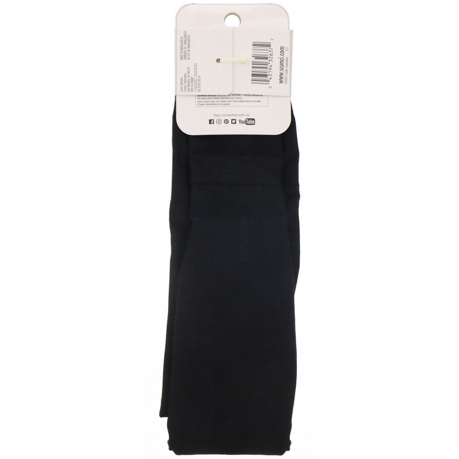 Comprar Scunci, Faixa estilo turbante Everyday & Active, superconfortável, preta, 1 peça - Imagem 2