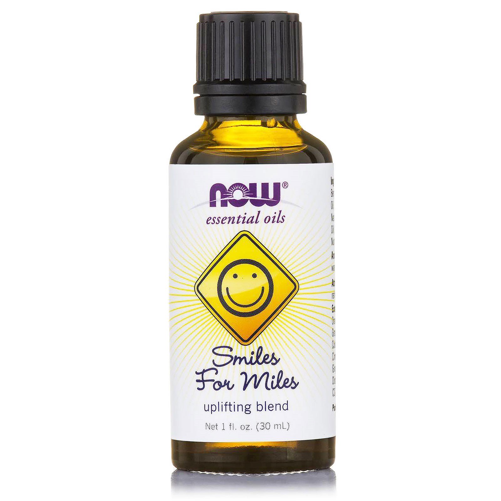 Comprar Now Foods, Óleos Essenciais, Sorrisos Por Milhas, Composto Estimulante, 30ml