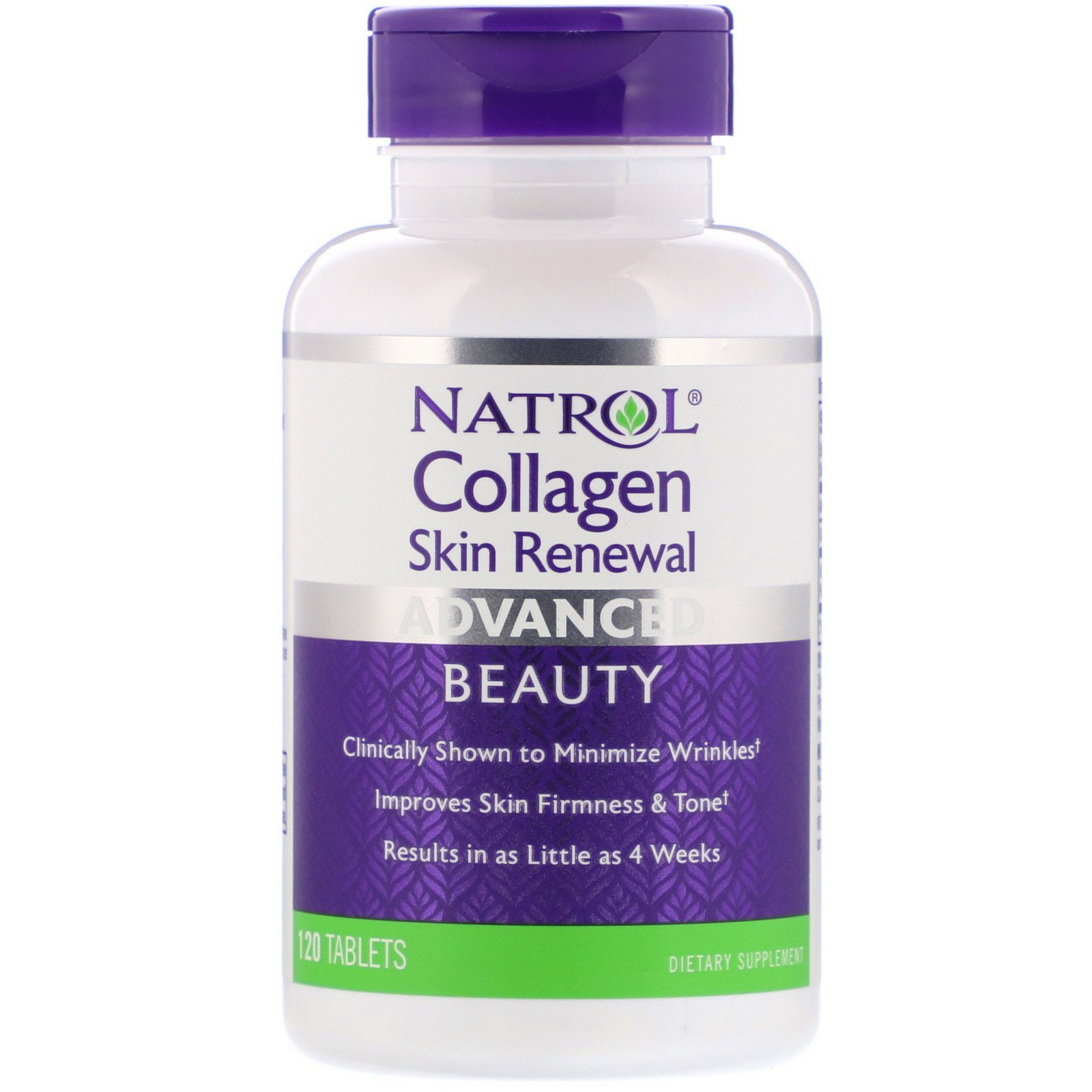 Comprar Natrol, Collagen Skin Renewal, 120 Comprimidos - Imagem 3
