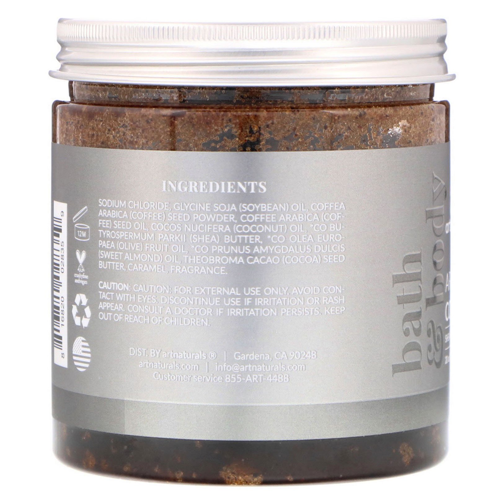 Comprar Artnaturals, Arabica Coffee Scrub, 20 oz (567 g) - Imagem 2
