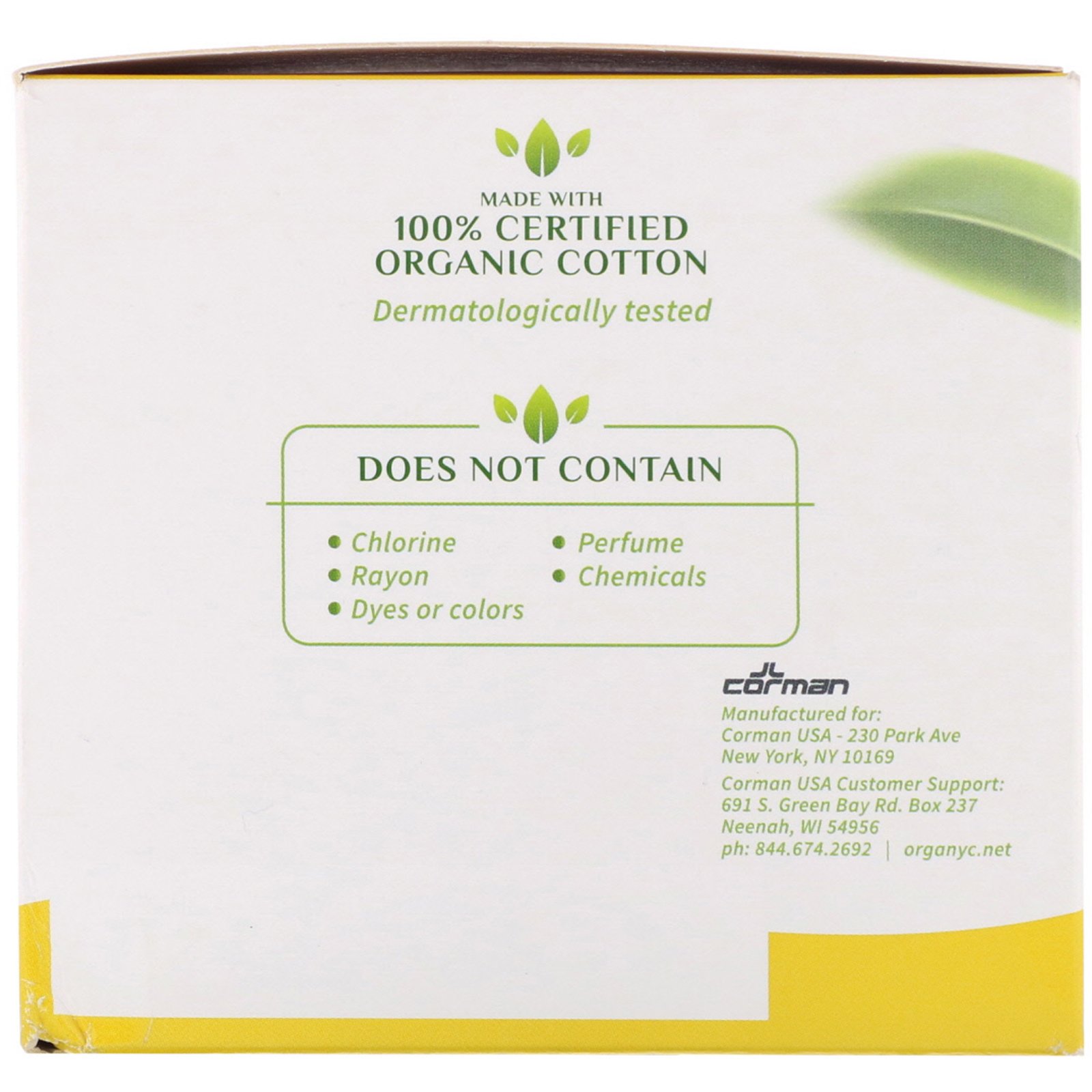 Comprar Organyc, Organic Tampons, Compact, 16 Regular Absorbency Tampons - Imagem 2