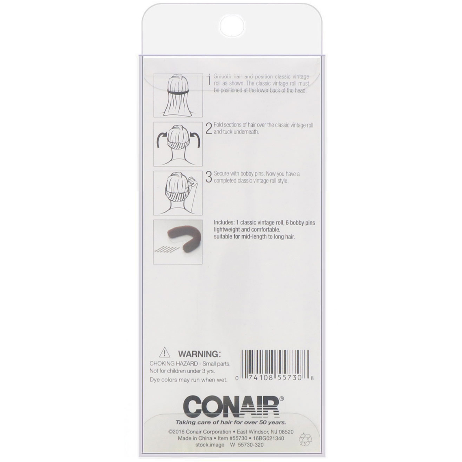 Comprar Conair, Bobe vintage clássico, 7 peças - Imagem 2