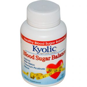 Comprar Kyolic, Extrato curtido de alho, equilíbrio do açúcar no sangue, 100 cápsulas