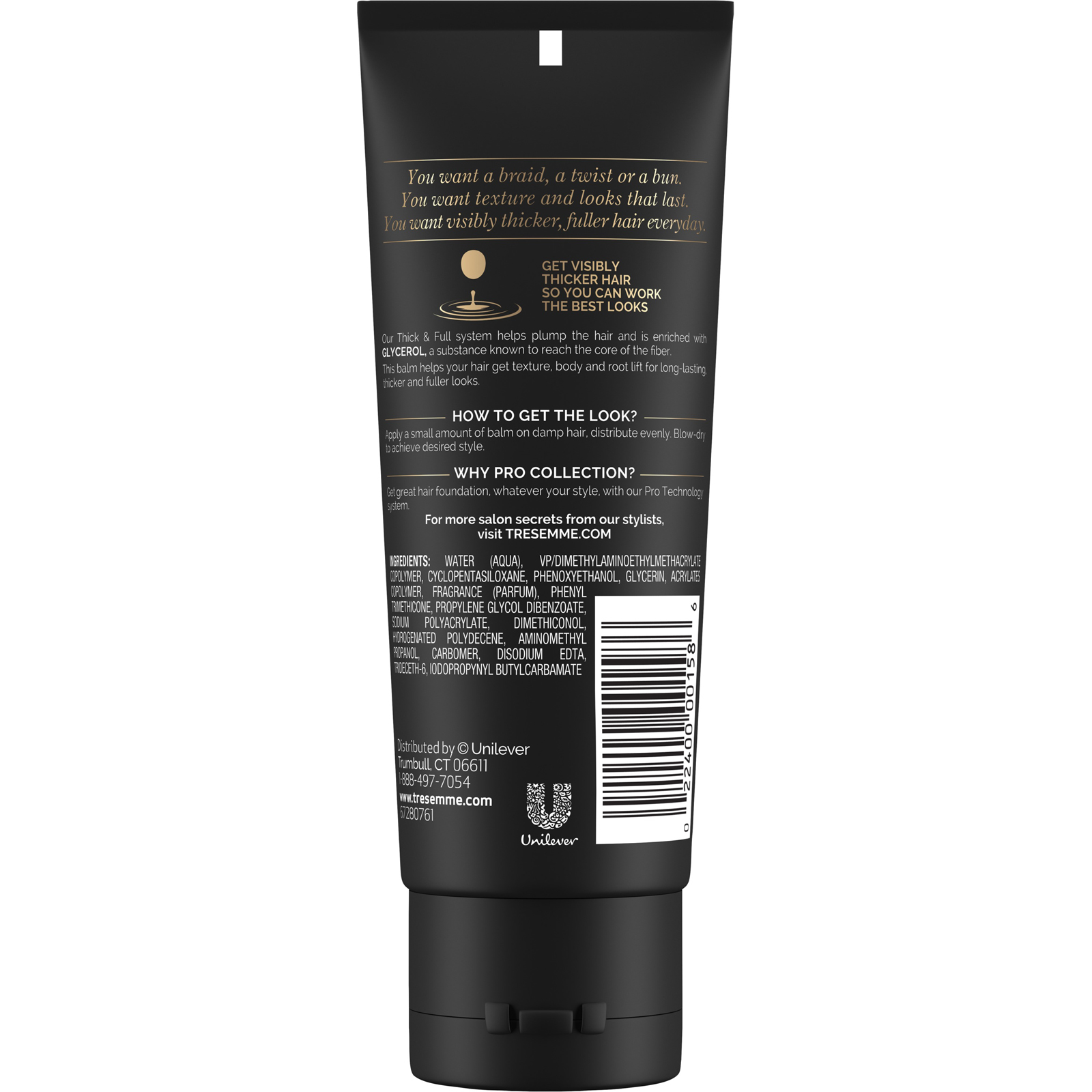 Comprar Tresemme, Bálsamo Thick & Full com glicerol, 100 ml - Imagem 2